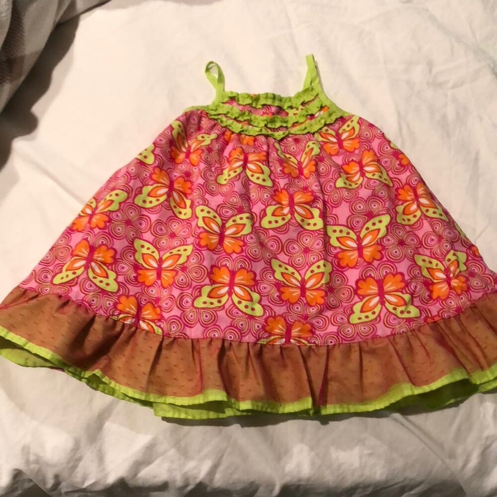 Penelope Mack butterfly swing dress 18m worn 1x